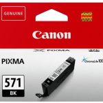 Cartus cerneala Canon CLI-571BK, black, capacitate 7ml, pentru Canon Pixma