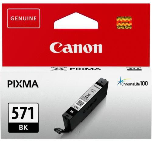 overlay_324875449df16f494565f61e355b6cf4.jpg Cartus cerneala Canon CLI-571BK, black, capacitate 7ml, pentru Canon Pixma - imagine 1