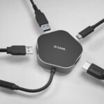 D-Link DUB-M420 USB-C to x2 SuperSpeed USB 3.0 ports, x1