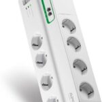 Prelungitor APC cu protectie 8 prize Schuko cablu ≤3.0m protectie