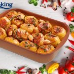 TAVA ALUMINIU 35X25X7.2 CM, CERÂMICA DO BRAZIL, COOKING BY HEINNER