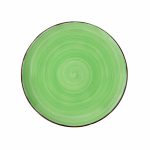 SET 6 FARFURII DESERT, CERAMICA 19 CM, GALA GREEN, ART