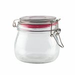 BORCAN DEPOZITARE STICLA CU CAPAC 500 ML, VANORA HOME