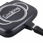 TIGAIE DUBLA DREPTUNGHIULARA, ALUMINIU,32x24x7.5cm, DARK LINE CLASSIC, COOKING  BY