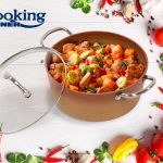 SEMIOALA ALUMINIU+CAPAC, 24x10.5 CM, 4.2 L, CERÂMICA DO BRAZIL, COOKING