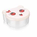 SET 4 CASEROLE  CU CAPAC , PLASTIC, PUCCA, ART