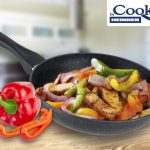 TIGAIE ALUMINIU 30X5.7 CM , BLACK SAND, COOKING  BY