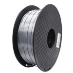 CREALITY PLA 3D Printer Filament, silk silver, Printing temperature: 190-220,