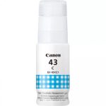 Cartus cerneala Canon GI-43C, culoare cyan, capacitate 3800 pagini,60ml,pentru Canon