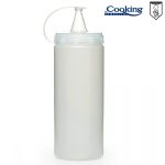 STICLA DISPENSER PENTRU SOSURI 1000 ML TRANSPARENT, CHEF LINE, COOKING