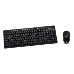 Kit tastatura + mouse Serioux MKM5500, cu fir, multimedia, negru,
