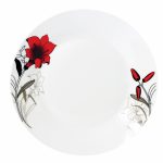 FARFURIE INTINSA PORTELAN 23 CM, RED FLOWERS,VANORA HOME