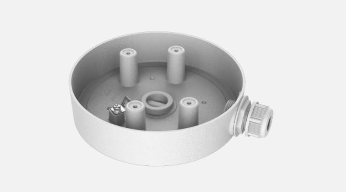 overlay_12ae2f940995f859bf39e4bf1a43ce2c.JPG Doza conexiuni pentru camere PTZ 4 inch Hikvision DS-1280ZJ-SD11, material - imagine 1