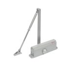 Amortizor hidraulic cu brat SA-5044AW-sv, argintiu; Pentru: usi cu greutatea