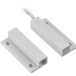 Contact magnetic ND-MC13S-W-10, culoare alba, material plastic, montare aparenta, interspatiu: