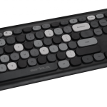 Kit tastatura + mouse Serioux Colourful 9920BK, wireless 2.4GHz, US