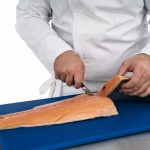 CUTIT DEZOSAT PROFESIONAL 18CM, ALBASTRU, CHEF LINE, COOKING BY HEINNER