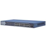Switch Hikvision DS-3E0526P-E/M, 24-port, PoE