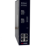 Switch Hikvision DS-3T0306P, 4-port, PoE