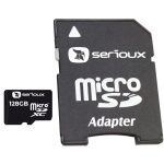 Micro Secure Digital Card Serioux, 128GB UHS-I, SFTF128AC10, Clasa 10,