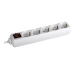 Prelungitor Bachmann SELLY 5xCEE7/3 PC, cu intrerupator, lungime cablu 5m,