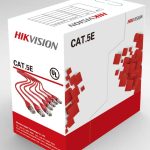 Cablu U/UTP cat. 5E Hikvision, DS-1LN5E-S, 4x24AWG, material cupru integral,