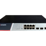 Switch Hikvision DS-3E2510P(B), Switching Capacity 336 Gbps, 8 Gigabit Poe