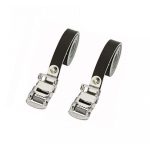 CURELE PIELE CU CATARAMA PENTRU RATRAPE, LUNGIME 430MM, NEGRU