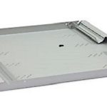 Raft fix perforat Triton 19" 1U/750 capacitate incarcare 80kg, negru