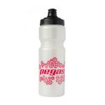 Bidon apa Pegas WB-600CE, 750ml, material plastic PE, Alb