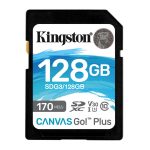 Card de Memorie SD Kingston Canvas GO Plus, 128GB, Class