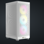 Carcasa Corsair 2000D Airflow RGB Mini-ITX, panou tempered glass, 3x