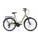 Bicicleta Oras Pegas Comoda Verde Fistic ( AL)