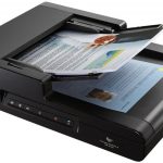 Scanner Canon DRF120, dimensiune A4, tip flatbed, viteza de scanare