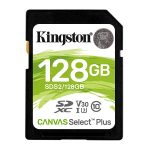 Card de Memorie SD Kingston Canvas Select Plus, 128GB, Class