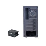 Carcasa Spacer Rainbow, ATX, MidTower, Gaming, fara sursa, sticla securizata, - imagine 4