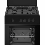 ARAGAZ GAZ HEINNER HFSC-SME50BK, 50X50CM, 4 ARZATOARE, SUPORT EMAIL, CAPAC