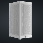 Carcasa Corsair 2000D Airflow Mini-ITX, panou tempered glass, 3x 2.5"