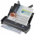 Scanner Canon P-215II, dimensiune A4, tip portabil, viteza scanare