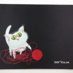 Mouse pad Serioux, model Cat and ball of yarn, MSP01,