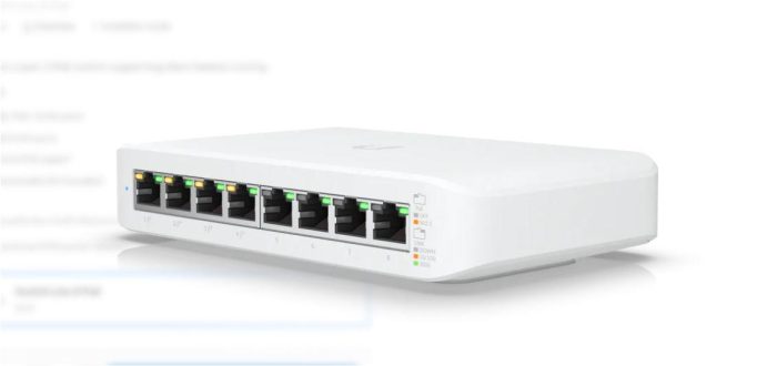 overlay_20f98c50283b1743e5ea4358a5260404.JPG Ubiquiti UniFi 8 port switch, USW-LITE-8-POE, 8 x 10/100/1000 Mbe - imagine 1