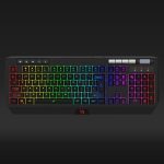 Tastatura AQIRYS Capella Black, cu fir, switch-uri silent, 114 de