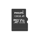 MicroSD Philips, 128GB, Select Plus, Clasa 10 UHS-I Performance, R: