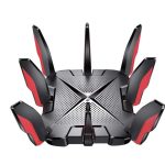 Router gaming Wi-Fi 6 Tri-Band Gigabit AX6600 cu Tehnologie OneMesh,