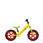 METAL BALANCE BIKE, SEVEN, MODEL WTP, 12 INCH, GALBEN VERDE