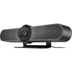 Logitech WebCam MeetUp 4K, Bluetooth, Difuzoare incorporate, telecomanda, negru - imagine 3