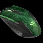 Mouse Trust GXT 781 Rixa Camo, Gaming Mouse, verde militar