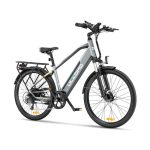 Bicicleta electrica Ulzomo Metro 26 E-bike, 250W, 36V 17Ah, autonomie - imagine 2