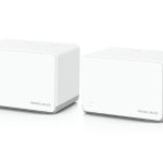 Mercusys AX1800 Whole Home Wi-Fi system HALO H70X(2-PACK),wi-fi 6 Dual-Band,