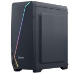 Carcasa Spacer Flash, ATX, MidTower, Gaming, fara sursa, sticla securizata, - imagine 4